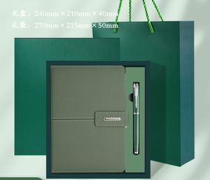 A5 Luxury Wholesale Luxury Custom Logo Corporate <b>Gift</b> <b>Set</b> Printing Hardcover PU Leather Planner Notebook <b>Set</b> - Product Image 6