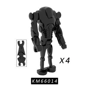 All Droids-<span class=keywords><strong>Robot</strong></span> de combate Space Wars, minibloques de construcción de acción para niños, juguetes de plástico con generales, clon de Grievous - Product Image 3