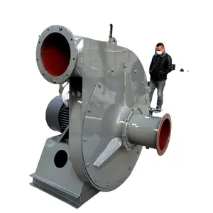 Hot sale Hanqi 9-19 4.5A 5.5-2 Motor Single Suction Fan High Pressure Centrifugal Fan Blower China manufacture