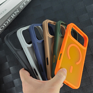 Funda de Teléfono a Prueba de Golpes de Acrílico y Cuero Magnética Barata al por Mayor, Fabricada en China, para <span class=keywords><strong>Samsung</strong></span> <span class=keywords><strong>Galaxy</strong></span> A07, para iPhone 14, 16, 17 <span class=keywords><strong>Pro</strong></span> <span class=keywords><strong>Max</strong></span> - Product Image 5
