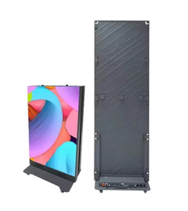 Afficheur numérique LED 80 pouces pour intérieur, P1.53 GOB, écran graphique sur pied avec boîtier en aluminium - Product Image 1