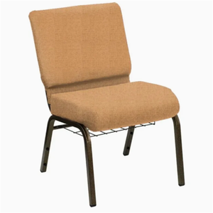 Silla de Iglesia Apilable y Tapizada en Metal, Económica, para Teatro, <span class=keywords><strong>Cine</strong></span>, Oficina en Casa, con Acolchado Ergonómico y Duradero - Product Image 5