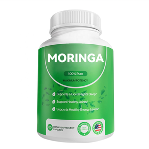 Cápsulas de Folha de Moringa ACORN OEM, Suplemento para Saúde Intestinal e da Pele, Suporte Antioxidante e Energético, Cápsulas de Moringa para Imunidade - Product Image 1