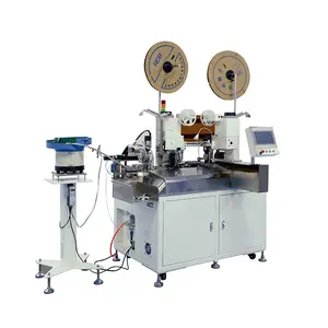 EW-8030 máquina de prensado automático e inserción doméstica, certificado CE, cable eléctrico, equipo de fabricación de cables