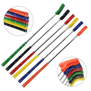 Putter de golf junior en gros pour enfants, club en acier ambidextre avec poignée en caoutchouc, logo personnalisé - Product Image 2