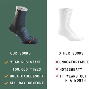 High Quality Custom <b>Socks</b> Cycling <b>Socks</b> <b>Running</b> <b>Socks</b> Sports <b>Socks</b> Combed Cotton <b>Socks</b> Athletic <b>Socks</b> Men Women Bulk <b>Socks</b> - Product Image 3