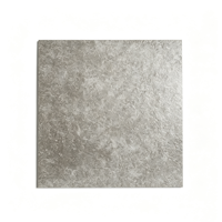 Carreaux de sol en céramique mate 600x600mm, gris foncé moderne, antidérapants, résistants à l'usure, imitation pierre, texture carrée, pour hall d'hôtel