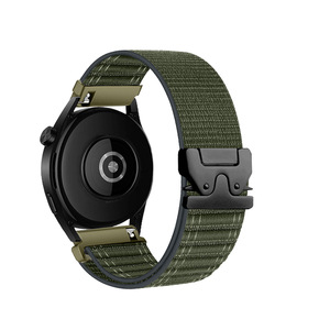 <span class=keywords><strong>Correa</strong></span> de reloj de nailon con hebilla de paracaídas Universal de 18mm 20mm 22mm para <span class=keywords><strong>Amazfit</strong></span> <span class=keywords><strong>Bip</strong></span> Huawei Watch GT5 banda elástica trenzada - Product Image 5