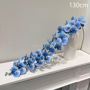 Flores de Seda Artificiales de la Serie Azul al por Mayor, Accesorios para Arreglos Florales, para Decoración de Bodas, Hogar y Eventos - Product Image 5