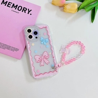 Étuis de téléphone personnalisés avec bracelet-cordon pour iPhone 13, 12, 11, X, XS MAX, en TPU antichoc et anti-chute, Guangzhou