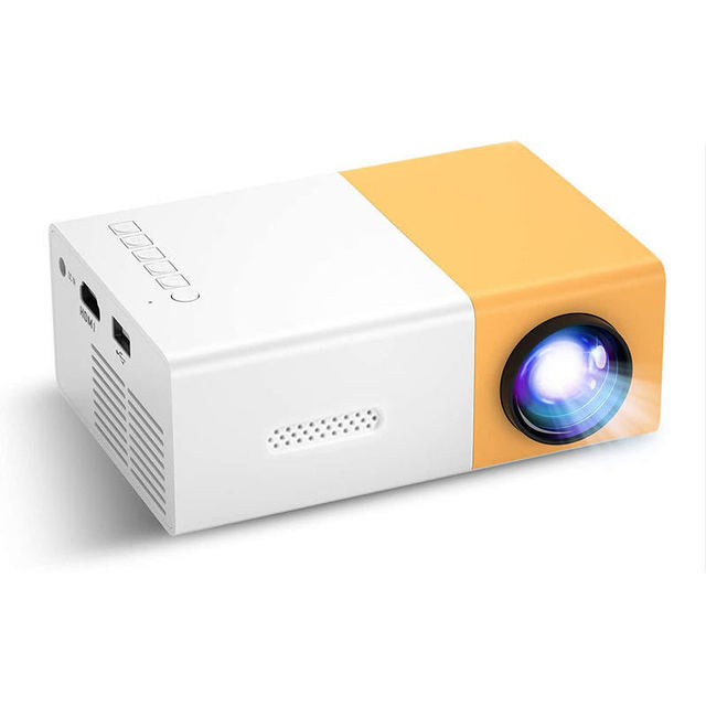 YG300 Mini LED Projector Upgraded Version 1000 Lumen HDMI-compatible USB Audio Home Media Player Beamer 4k Mini Projector