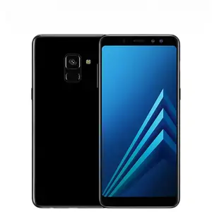 Toptan Samsung Galaxy A8 Duos için kullanılan cep telefonları orijinal Unlocked Android cep 4GB RAM 32GB ROM