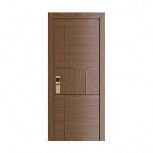 Portes intérieures modernes en bois massif ignifuges, vente en gros, porte insonorisée pour chambre à coucher et maison, pour usage intérieur - Product Image 1