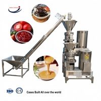 Brede uitvoerbereik SS304/SS316 roestvrijstalen fruitjammachine 50-2000KG/H capaciteit 220V/380V spanning CE gecertificeerd water