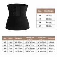 Ceinture amincissante en polyester avec boucle réglable pour le contrôle du ventre et la récupération post-partum