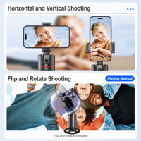 Estabilizador de Gimbal con Seguimiento Facial por IA, Soporte para Teléfono con Control Remoto de 360° °   Soporte Giratorio para Teléfono con Gimbal