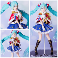 Figura Coleccionable de PVC de Miku con Atuendo Invernal, Licencia Oficial, Nueva, en Empaque Original, para Fans
