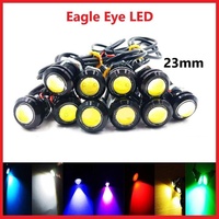 Luz led para coche COB águila luz antiniebla 3W 1,5 W 12V rojo blanco ámbar azul hielo verde luces LED Auto águila DRL luz antiniebla