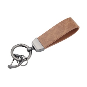 2026 Multiple Colors Luxury <b>Car</b> Keychain PU Leather Key Chain Pure Color Buckle <b>Car</b> <b>Keyring</b> Accessories Key Lanyard Gift - Product Image 3