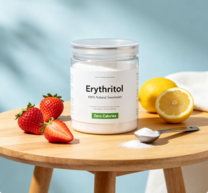 Poudre d'érythritol de qualité alimentaire 99% pure, vente en gros, zéro calorie, sans arrière-goût, alternative au <span class=keywords><strong>sucre</strong></span> - Product Image 2