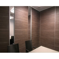 Rail de plafond acoustique mobile coulissant pliant cloisons murales cloison en bois diviseur cloison de bureau pour la Division de l'espace