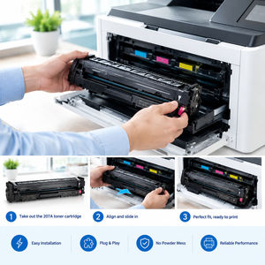 Cartouche de toner compatible 207A W2210A W2211A W2212A W2213A pour imprimante <span class=keywords><strong>HP</strong></span> <span class=keywords><strong>Color</strong></span> <span class=keywords><strong>LaserJet</strong></span> <span class=keywords><strong>Pro</strong></span> M255dw <span class=keywords><strong>MFP</strong></span> M282nw <span class=keywords><strong>M283fdw</strong></span> M283cdw - Product Image 5