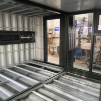 Maison Modulaire Conteneurisée Extensible Préfabriquée 20 pieds, Conception Personnalisée Préinstallée avec Eau et Électricité