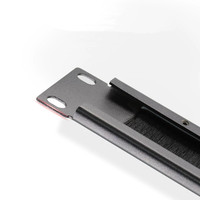 Panneau de brosse 1U 19 ''pour la gestion du câblage