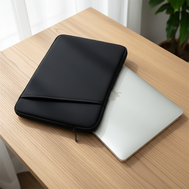 MacBook Pro 14 Inch Neoprene Case Sleeve Waterproof Lightweight Shockproof Protective Cover with Front Pocket for Daily Commute