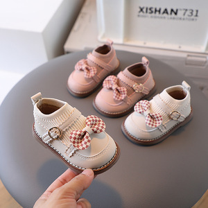 Chaussures de bébé en gros pour filles de 0 à 3 ans, chaussures de princesse pour enfants, chaussures souples à semelle souple pour tout-petits - Product Image 2