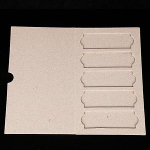 Hongbolai Paper Mail <b>Folder</b> 1 2 3 4 5 Pieces <b>File</b> Organizer Office Supply - Product Image 3
