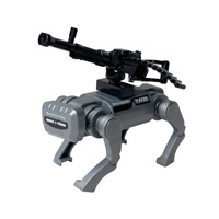 Nuevo Producto - Aeronave Invisible No Tripulada Hecha de Bloques de Construcción, Juguete de Perro Mecánico Biónico, Modelo de Ensamblaje de Bloques de Construcción