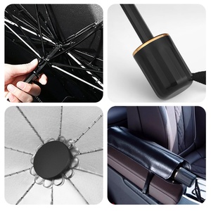 Foldable Universal Car Windshield Umbrella with Iron <b>Frame</b> Automatic Open Hanging Function All-Season Premium Car Accessories - Product Image 6