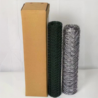 Chine fournisseur 0.9m 1.2m 1.5m 1.8m largeur 36m longueur filet hexagonal treillis métallique de poulet hexagonal