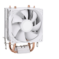 Refroidisseur d'air pour processeur Yuanyang personnalisé, radiateur en cuivre à roulement fluide, LED colorée 3PIN, 25dBA, 1600 RPM, boîtier d'ordinateur, PC de jeu