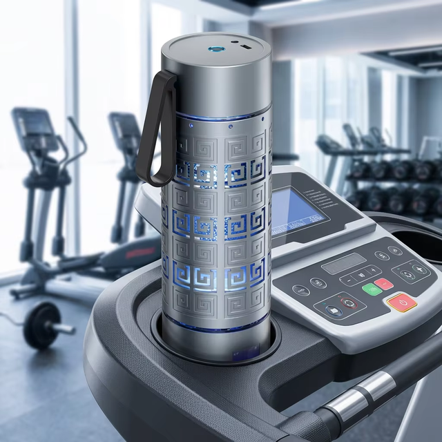 2026 Portable Hydrogen Water Bottle Generator with 5000mAh Battery SPE PEM Technology APP Control for Household & Car Use