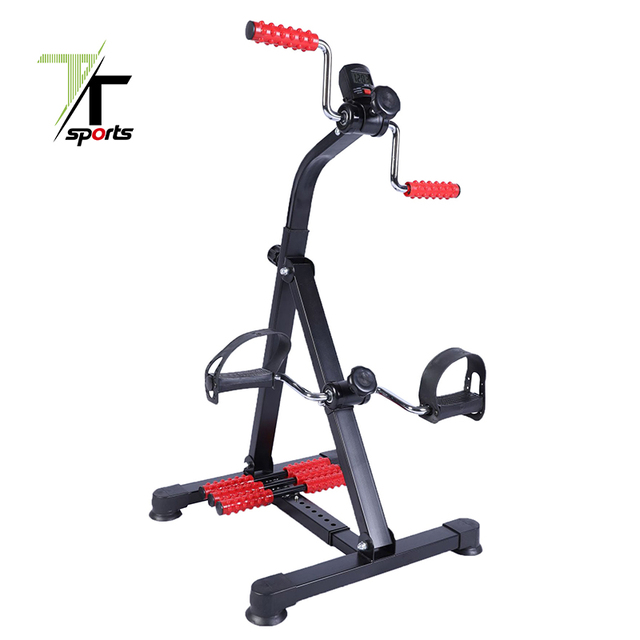 TTSPORTS Portable Indoor Health Recovery Training Physical Therapy Exercise Bike Pedal for Elderly Stroke Hemiplegia Trainer