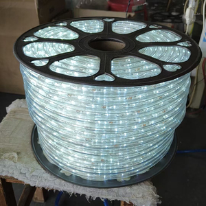 Tube LED rond en PVC de 13 mm, IP67, 110V/220V, éclairage continu, couleur personnalisée, pour contour de bâtiment, façade, pont, aménagement paysager - Product Image 2