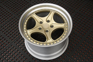 Llanta de rueda forjada personalizable de 2 piezas, diseño rotiforme para 911 para Material de aleación Porsche después del ajuste de la rueda del mercado - Product Image 4