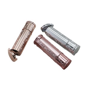 Contenitore Vuoto per Rossetto/Balsamo Labbra da 3.5g in ABS Goffrato <span class=keywords><strong>Vintage</strong></span> con Tappo a Vite e Specchio, Confezione Trucco Multicolore Pastello - Product Image 3