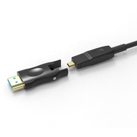 Cable óptico de fibra óptica, cable DP DVI USB tipo C a HDMI AOC