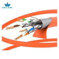 Harga pabrik Cat6a/Cat7 kabel komunikasi 305m Roll dengan FTP/SFTP kabel LAN tembaga penuh