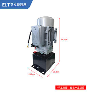 Unidad de Potencia Hidráulica de Doble Acción de Canal Único de 220 V y 2,2 kW y 5 L, Nueva Plataforma Elevadora/Máquina Elevadora, Estación de Bombeo Hidráulica - Product Image 4