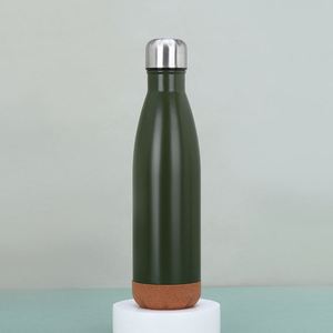 Botella de Agua Deportiva de Acero Inoxidable de 500 ml, Doble Pared, Aislada al Vacío, Forma de Cola, para Actividades al Aire Libre, Venta al Por Mayor - Product Image 4