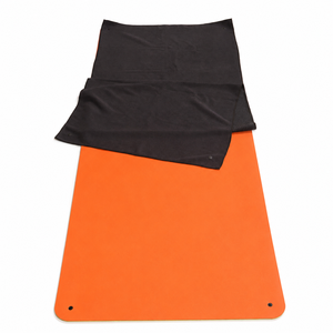 Juego de Tapete de <span class=keywords><strong>Yoga</strong></span> Antideslizante con Cierre a Presión, de PU, 5mm de Grosor, Profesional, con Toalla de <span class=keywords><strong>Yoga</strong></span>, para Hot <span class=keywords><strong>Yoga</strong></span>, <span class=keywords><strong>Bikram</strong></span> y Pilates - Product Image 3