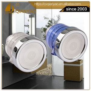 hot selling portable plastic water saving filter rainfall massage shower faucet corner shower