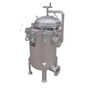 Máquina de filtro de vinho cera ss304 filtro de saco de aço inoxidável