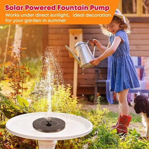 Nuova Mini Fontana Solare per Piscina, Laghetto, Cascata, Decorazione da Giardino, Fontana Solare da Esterno per Vasche per Uccelli - Product Image 3