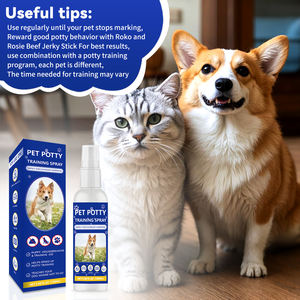 100 मिलीलीटर कुत्ते पिल्ला पोटी प्रशिक्षण स्प्रे प्रभावी शौचालय गाइड सहायता, पालतू जानवरों को निर्दिष्ट पोटी स्पॉट के लिए निर्देशित - Product Image 2