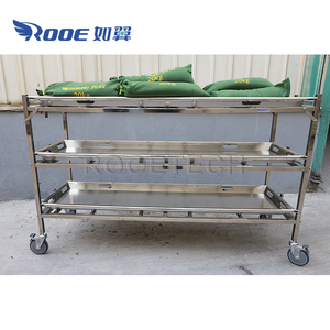 304 נירוסטה מתים מגש המתים מתלה טרולי - Product Image 2